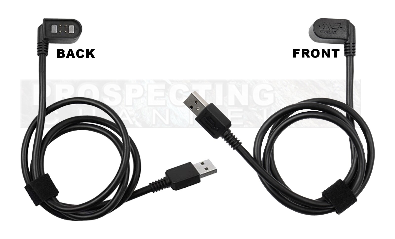 Minelab EQUINOX Series USB Magnetic Metal Detector Charging DATA Cable Connector