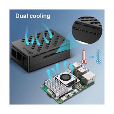 RasTech for Raspberry Pi 5 8GB Starter Kit with Pi 5 8GB Board