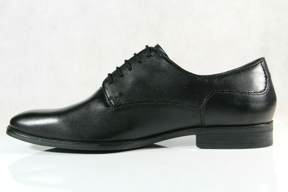 Zapatillas deportivas Bugatti para hombre con cordones negras 44601 Foto 3 de 4