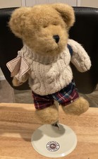 Boyds Bears “Kendall B Learnin” Plush 14” Teddy Sweater & Backpack W/Tags