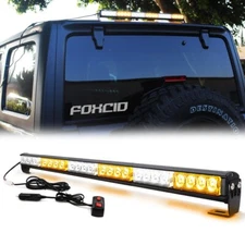 26 Inch LED Traffic Advisor Strobe Light Bar Windshield Deck Emergency Warning