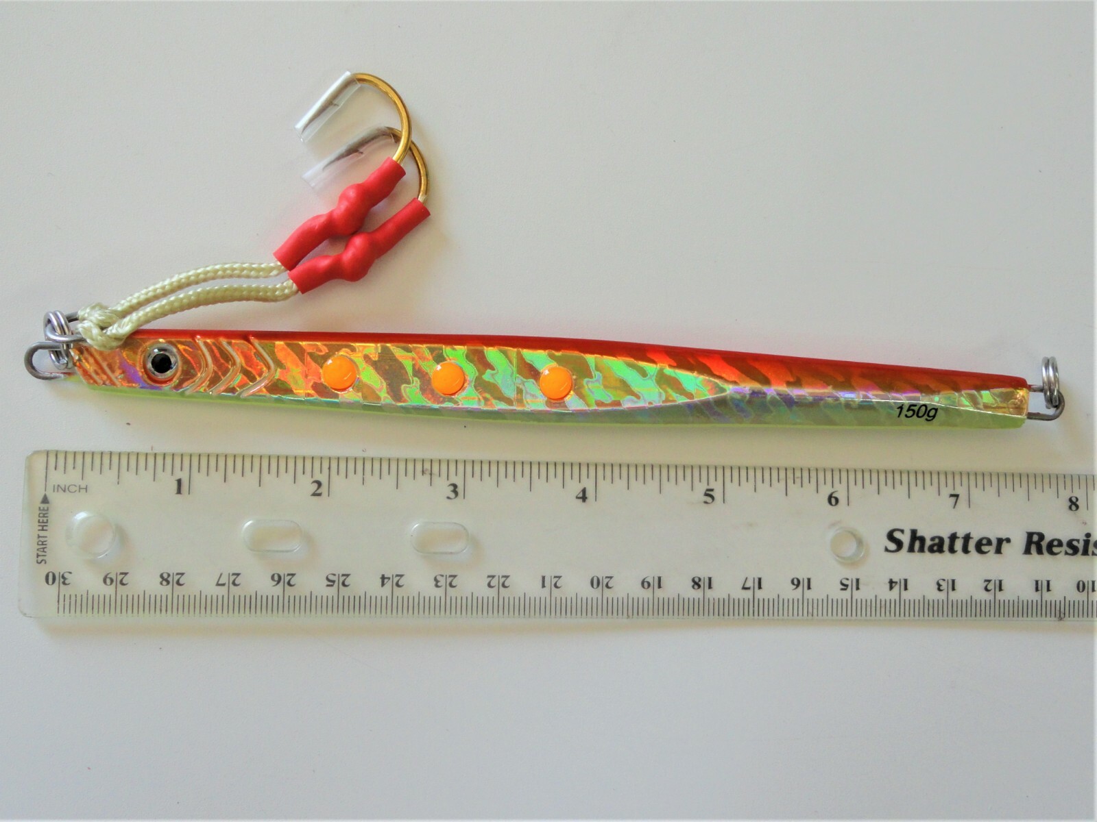 Speed Jigs 6 Pieces 5.25oz/150g Vertical Butterfly Saltwater Lures + FREE BAG - Image 4