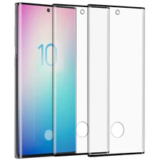 2-Pack Case Friendly Tempered Glass Screen Protector HD Cover Film Bubble Free