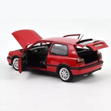 Volkswagen VW Golf 3 GTI Modellino Auto Norev 1:18 Rosso " 20 Anni " Nuovo