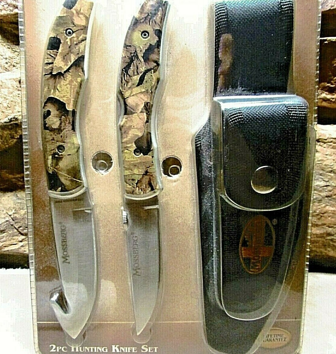 MOSSBERG 2PC HUNTING KNIFE SET SEALED IN PACK NOS NIH | eBay