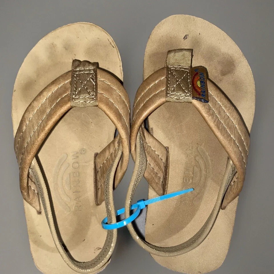 Sandalias Rainbow para niños talla 3 Foto 4 de 4