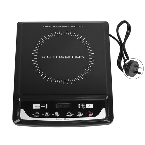 2000W Portable Induction Cooktop Hotplate Kitchen Cooker Hot Plate 250*250mm - Picture 9 of 12