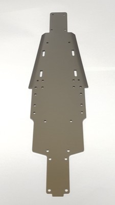 kyosho turbo optima mid optimamid alloy chassis hard anodizing new restore