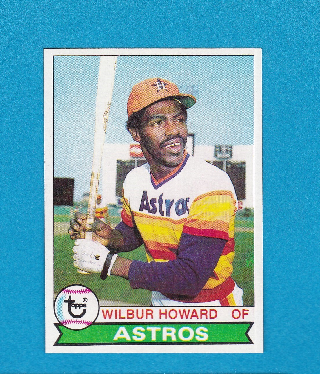 1979 TOPPS BASEBALL SET BREAK 642 WILBUR HOWARD ASTROS MINT!