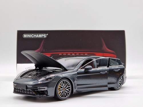 Porsche Panamera Turbo S 2020 Volcano Grey 1:18 Minichamps 113061073 • NEU&OVP - Bild 4 von 6