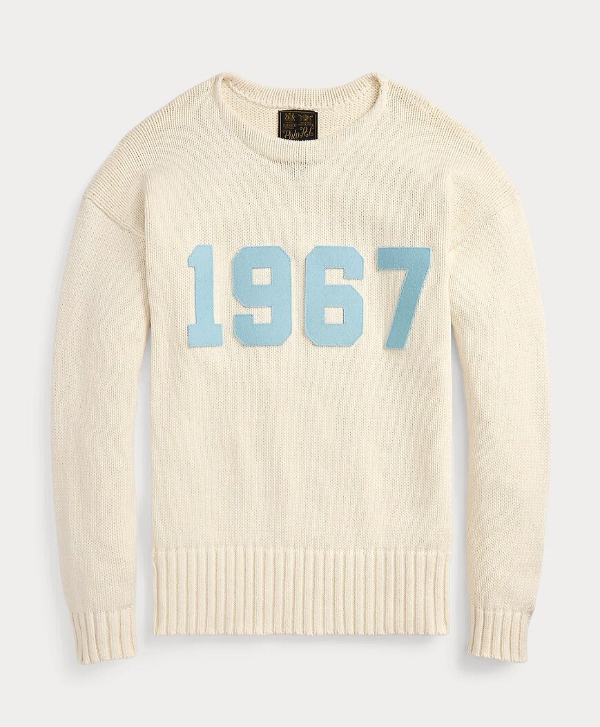 mabo POLO Ralph Lauren 1967 両V スウェット Polo Ralph Lauren Men's The Iconic 1967 Chunky-Knit Sweater