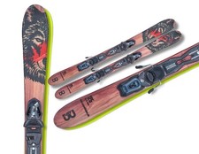 Wolf Funcarver inkl. Head/Tyrolia Bindung Ski Blades Kurzski Vollholzkern