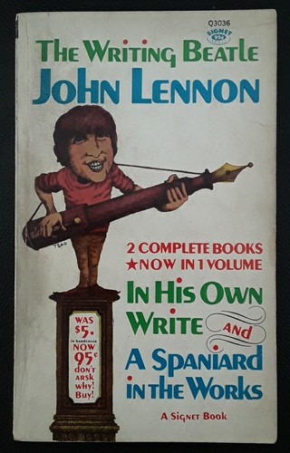 John Lennon In His Own Write Spaniard In Works Signet Paperback 1st Printing '67