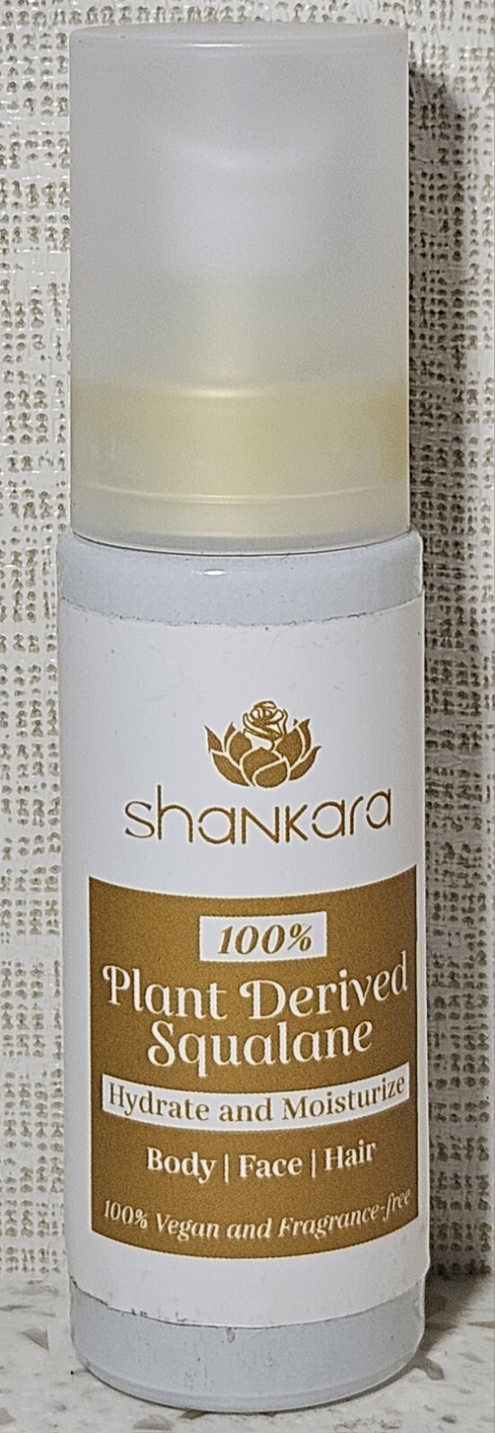 Shankara 100% Plant Derived Squalane Hydrate & Moisturize Body Face Hair 30ml