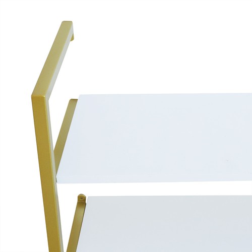 Wood Floating Shelf Bracket Wall-Mounted Storage Display Rack Unit Gold - 第 30/84 張圖片