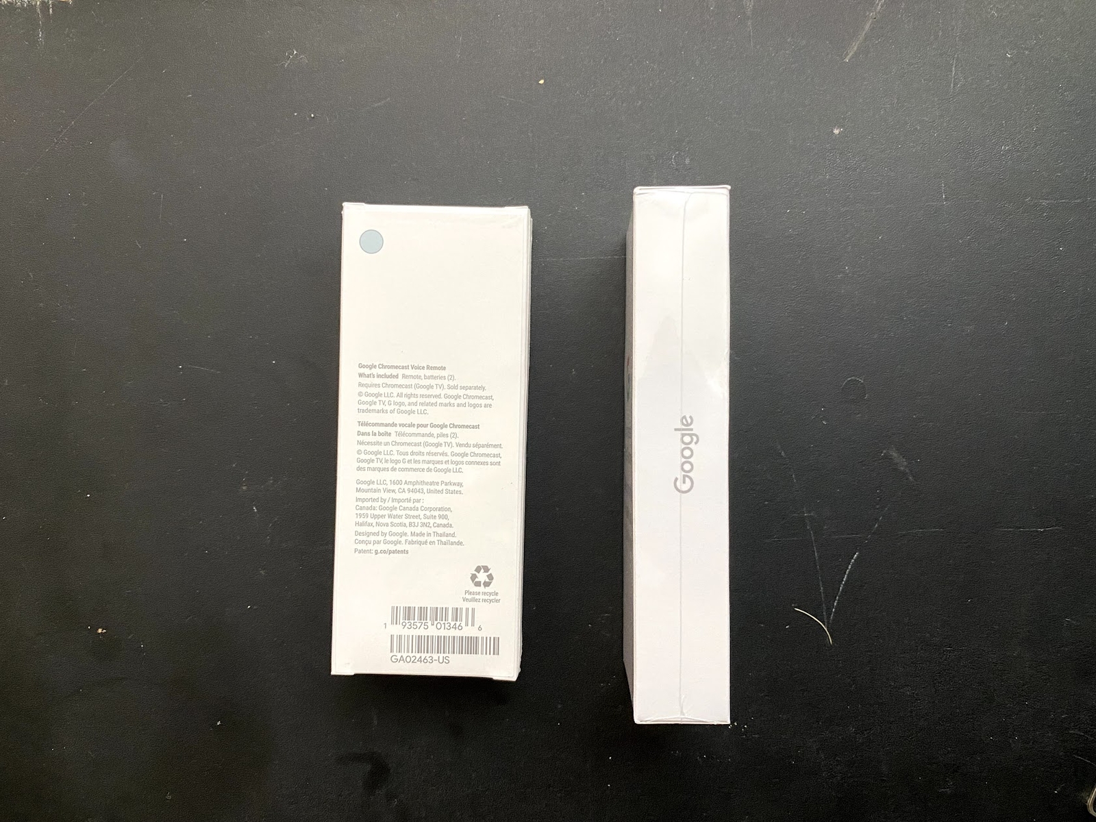 Genuine OEM Replacement Voice Remote Only for Chromecast with Google TV - Picture 5 of 14