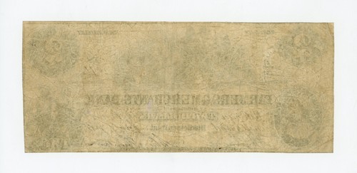 1854 $2 The Farmers & Merchants Bank of Middletown Point, NEW JERSEY (CTFT) Note - Picture 2 of 2