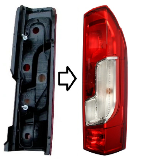 Feu arriere droite Citroen Jumper reparer phare casse de utilitaire depuis 2014