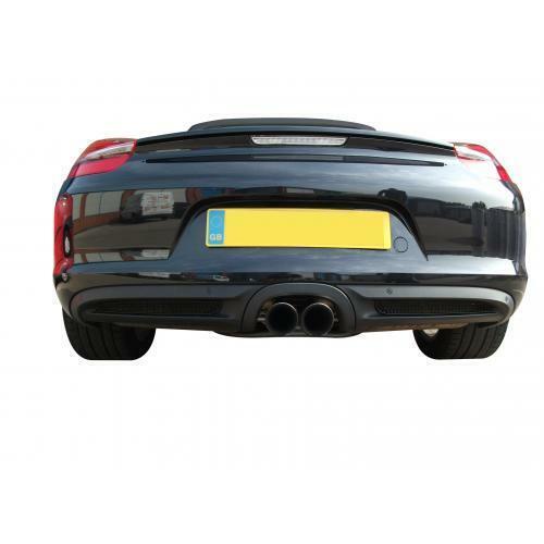 Porsche Cayman/Boxster 981 (Alle) - Hinterer Grillsatz, Schwarz (2012 Bis 2016)-image
