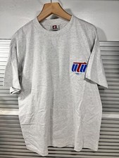 Vintage UTU United Transportation Union- Bayside Made In USA- XL- White Gray