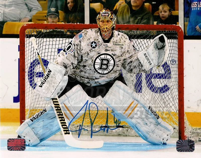 Tuukka Rask- Warm Up Worn Signed Military Appreciation Night