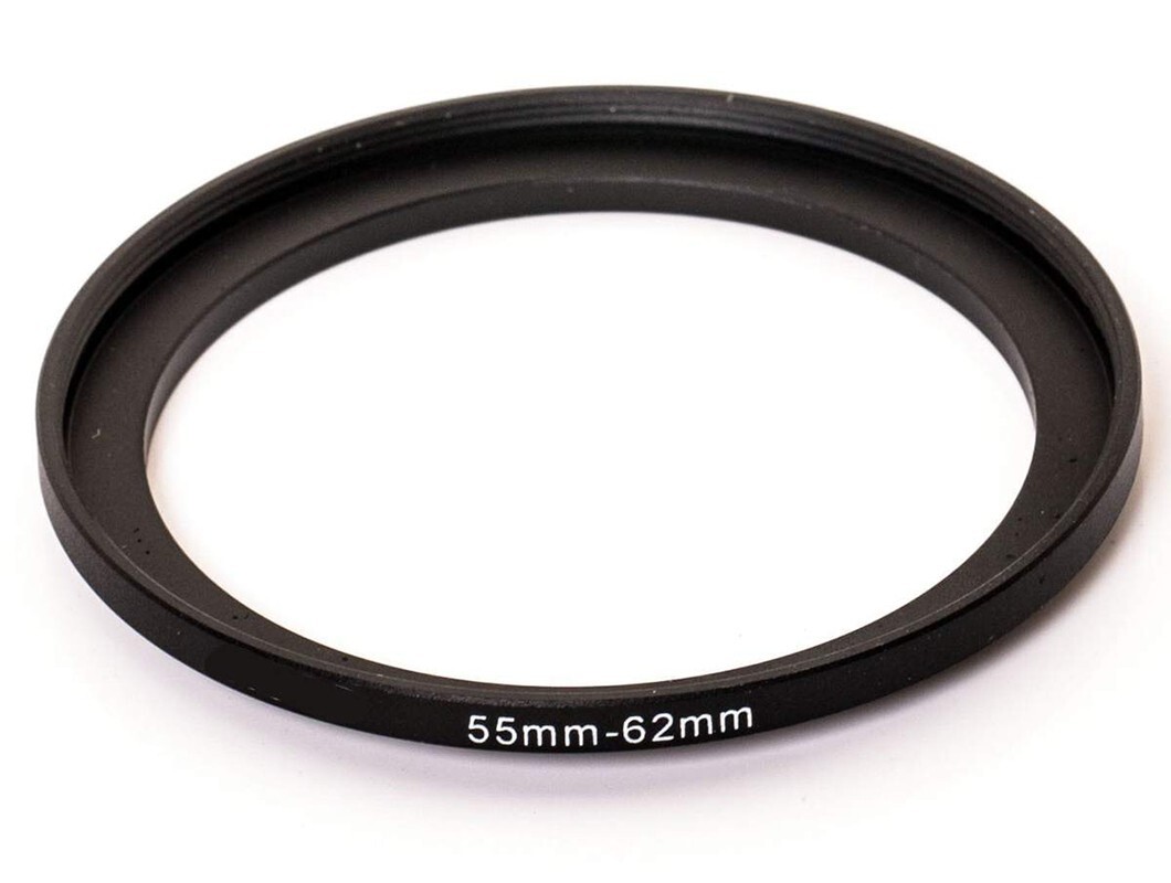 55-62mm Metal Step Up Ring Lens Adapter from 55 to 62mm Filter Thread UK SELLER