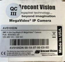 NEW ARECONT AV5105 5MP 1080P HD NETWORK DN IP CAMERA