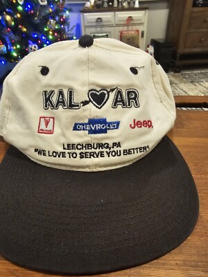 Kal Ar Chevy Jeep Hat Cap Leechburg Pennsylvania Snapback (=)