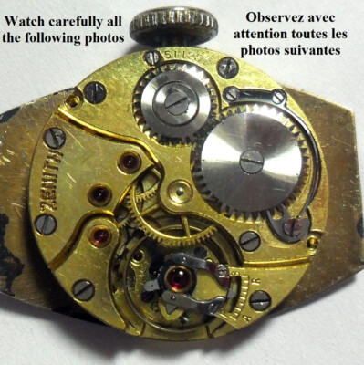 Zenith Manual Mainspring Part 770 8 3/4