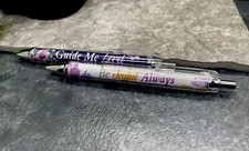 2 PC Bible Verse Ballpoint Christian Inspirational Quotes Pen Gift Set New B1293