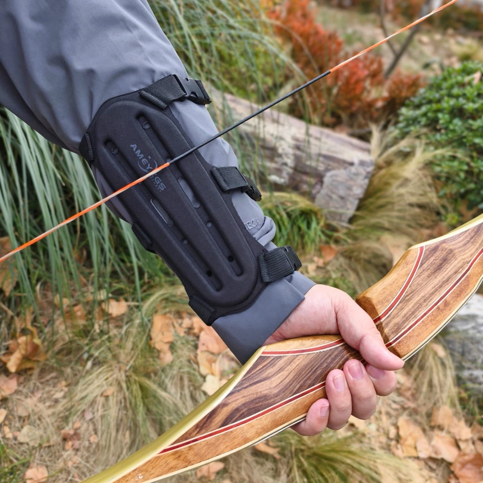 Archery Arm Guard S-M-L Protective Gear EVA Foam Shooting Bow Hunting RH LH - Image 3 of 4