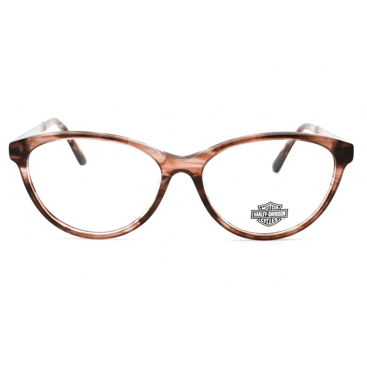 Harley Davidson HD0570 081 Clear Brown CatEye Plastic 