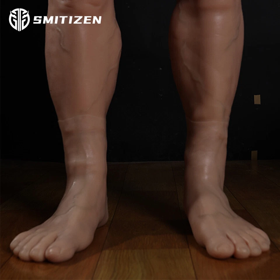 Travesti Smitizen Piel Humana Pies Masculinos Silicona Juegos con disfraces Foto 4 de 4