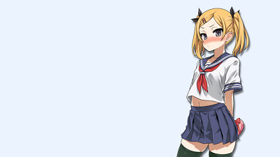 Anime shirobako yano erika girls school uniform Play Gaming Mat Desk