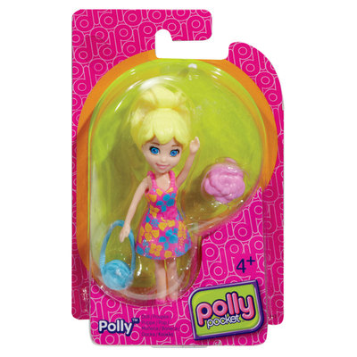 Muñeca Polly Pocket Active Pose - Figura De 5 Cm Con Accesorio De Movimiento, Multicolor - Mattel FTP72