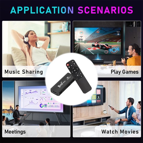 1X(TV98 STICK 2G+16G Android12.1 2.4G 5G WiFi Android BOX 4K 60Fps Decod5311 - Imagen 10 de 10