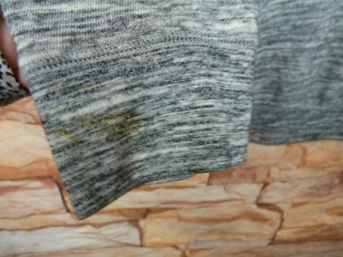 MODERN AMUSEMENT Pullover Shirt,size S Long Sleeve,Gray 60% Cotton,patches H-89 - Picture 7 of 7