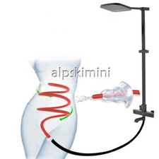 Shower Enema System Vaginal Anal Cleaner Wash Colon Douche Nozzle Cleaning Tube