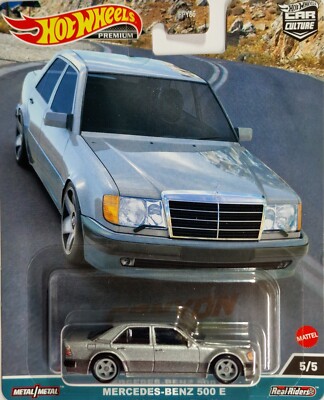 Hot Wheels Premium MERCEDES-BENZ 500E W124 CANYAN WARRIORS CAR CULTURE