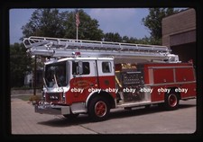 Clarksville TN 1986 Mack MC American FA 50' TSQ Fire Apparatus Slide