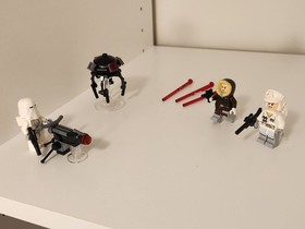 Lego Star Wars 75138 Hoth Attack Minifigures Only- Han Solo, Rebel Trooper -Read