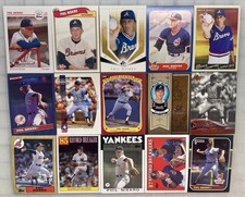 PHIL NIEKRO - Huge 15 card lot! Donruss-Topps-Swift-Upper Deck+ BRAVES! HOF $$$