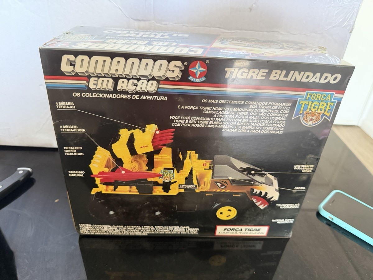 G.I. Joe レオパルド（Leopardo）Estrela - Brazil Estrela Brazil G.I. Joe Tiger Cat Tiger Force Ultra Rare Sealed