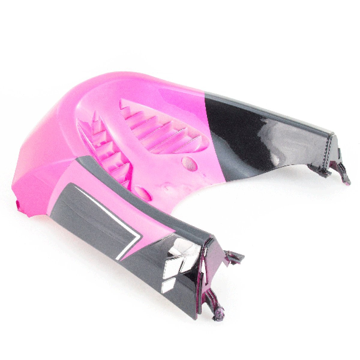Front Lower Panel Black/Pink for ZN125T-8F, ZN125T-8F-E5 Fairing Painted ABS