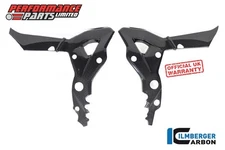 BMW S1000XR 2023 23 Ilmberger Gloss Carbon Fibre Frame Covers Set - Pair