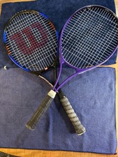 Tennis Racquet Set: Wilson Titanium Matchpoint  Prince Accuracy Oversize lot 2