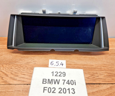   13-15 OEM BMW F01 F02 740 AH7 LCI Central Information Display Screen 10.25 NBT