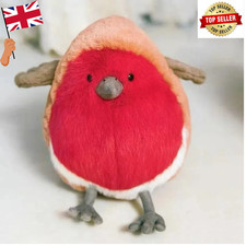NEW Jellycat Amused Plum Robin Plush Toy - With Hang Tags & Dust Bag UK STOCK