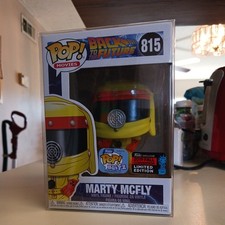Funko Pop! Back to the Future Marty McFly 2019 NYCC Booth Exclusive w/protector