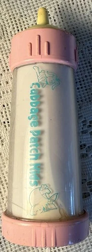 Vintage 1990 Cabbage Patch Sippin Babies Baby Bottle Hasbro